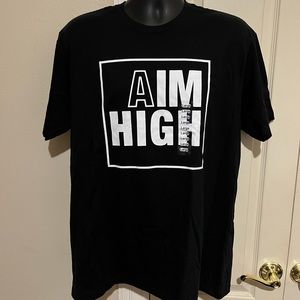 Aim High T Shirt / Aim High T Shirt Black